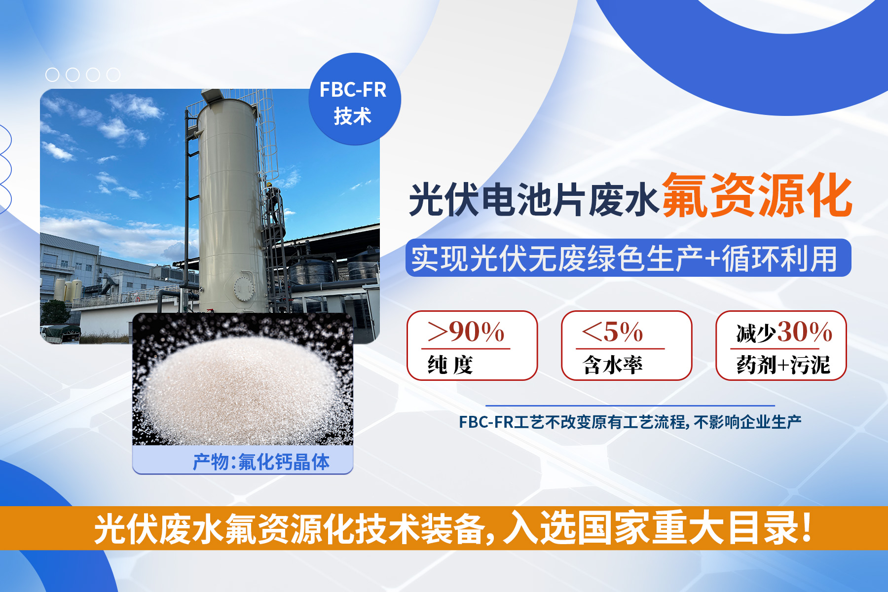 光伏行業(yè)含氟廢水處理